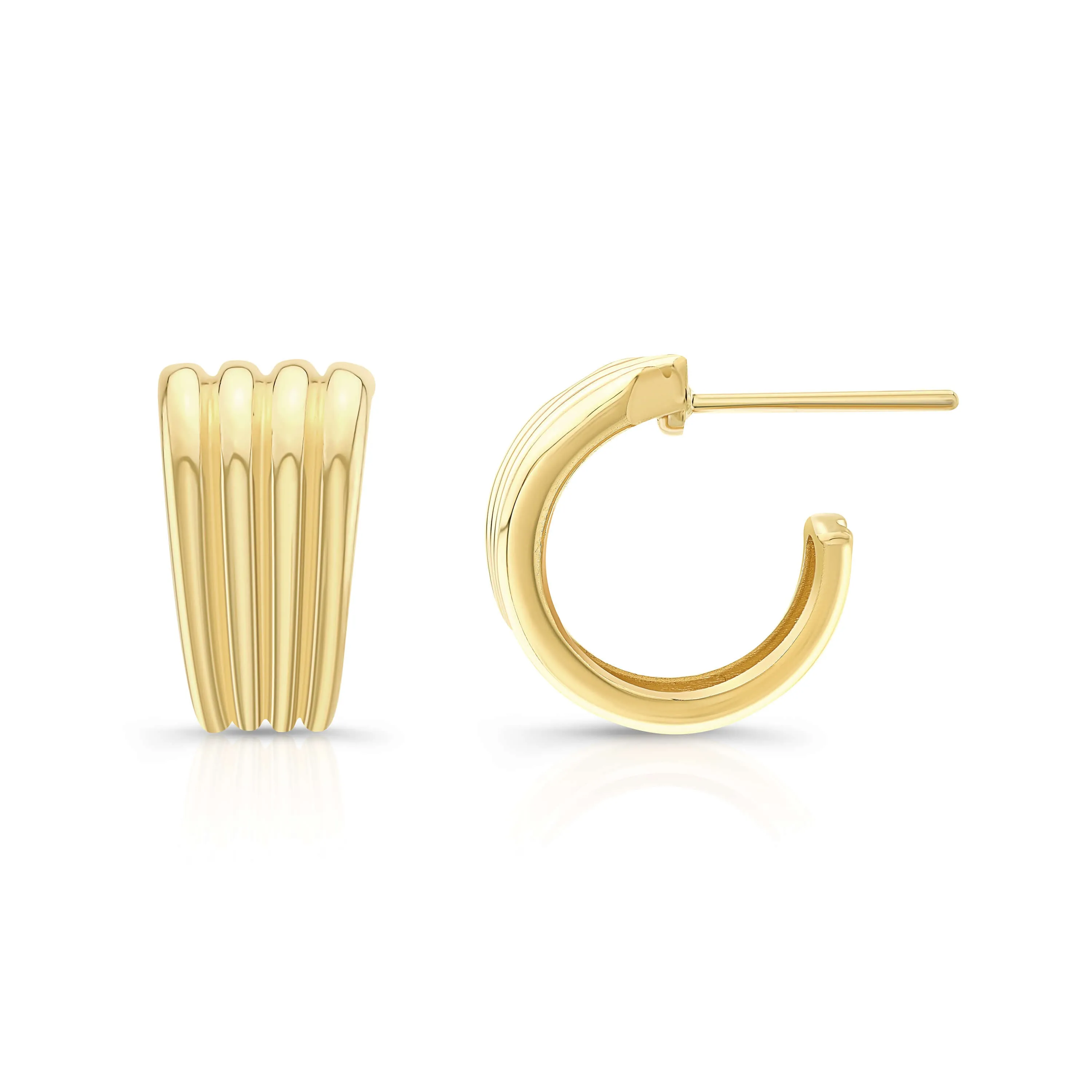 Bubble Huggie Earrings sold by Alice Pierre