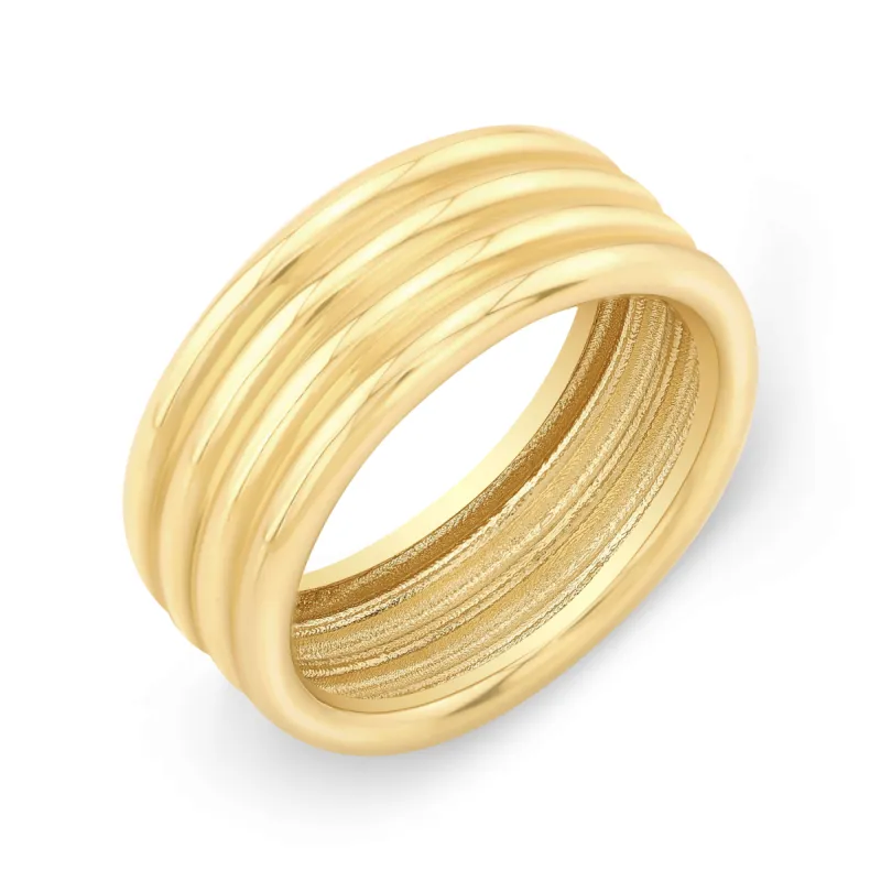 Bubble Wide Stack Ring sold by Alice Pierre
