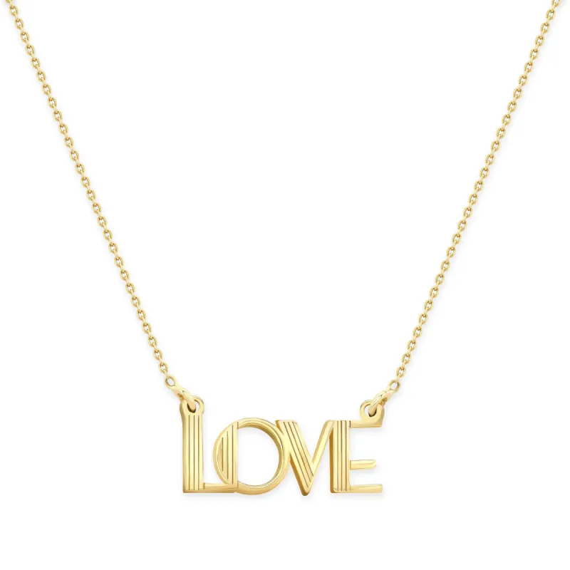 Mini Deco Name Necklace sold by Alice Pierre