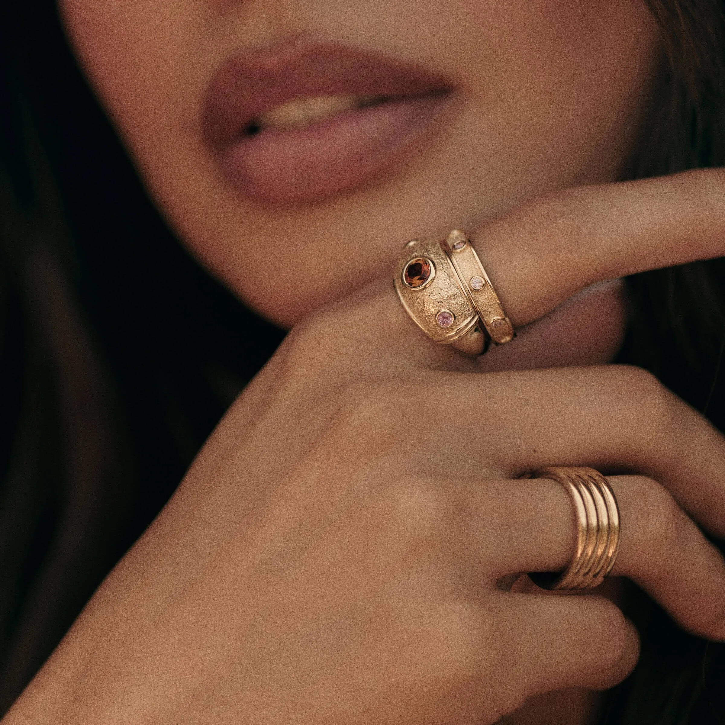 Naz Stacking Ring sold by Alice Pierre product image thumbnail 2
