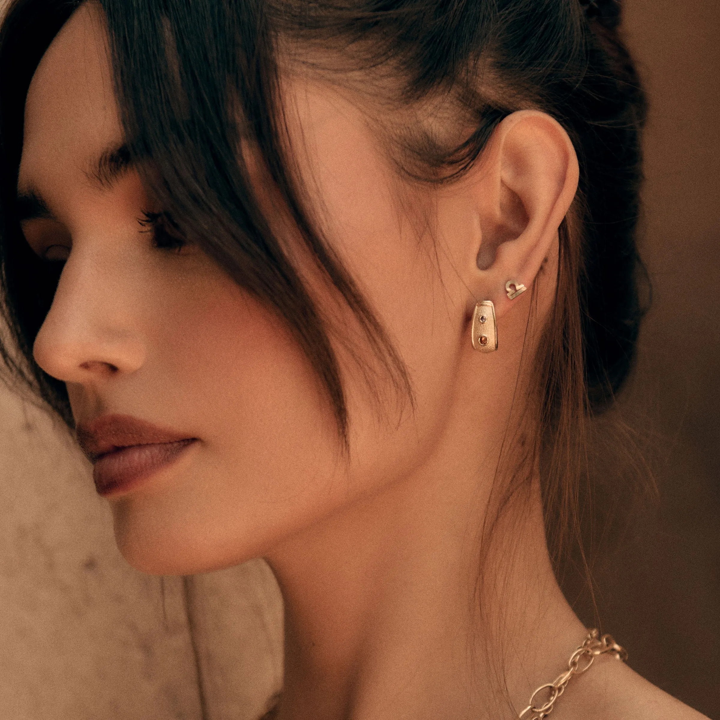 Zodiac Stud Earrings sold by Alice Pierre product image thumbnail 2