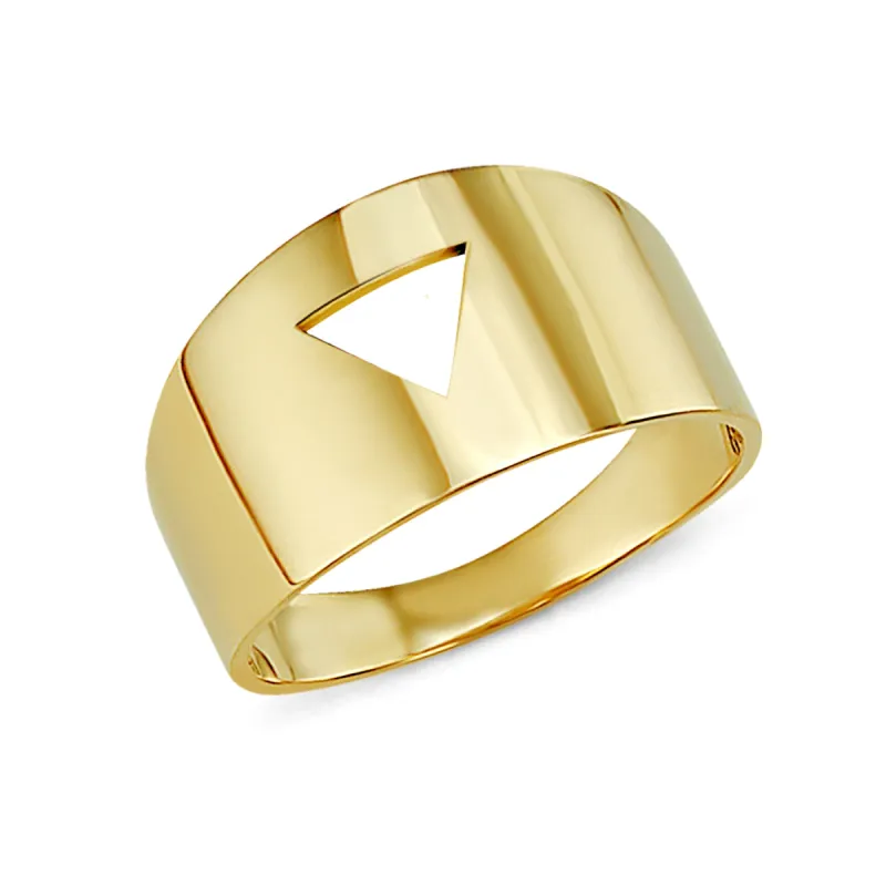 Geo Triangle Ring sold by Alice Pierre