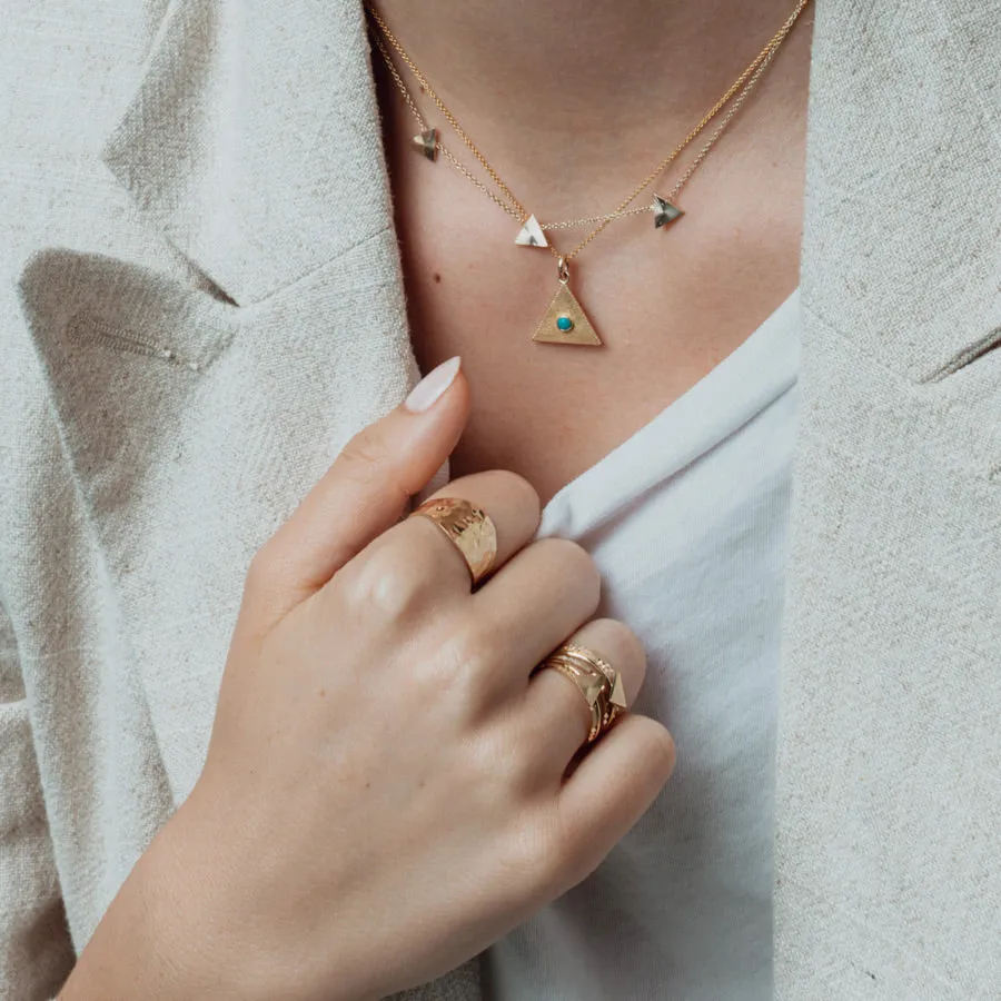 Hammered Cigar Band sold by Alice Pierre product image thumbnail 2