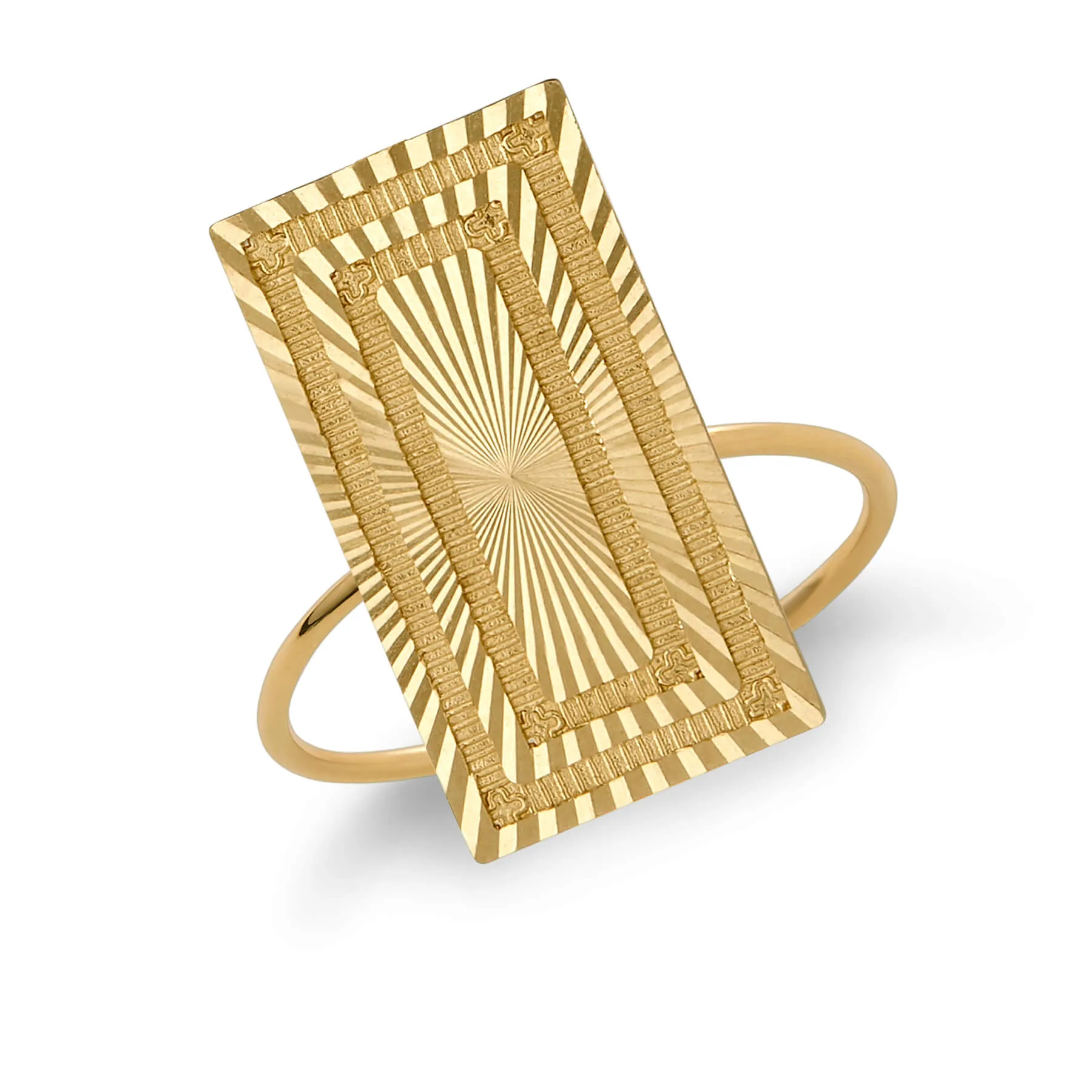 Stella Rectangle Ring sold by Alice Pierre