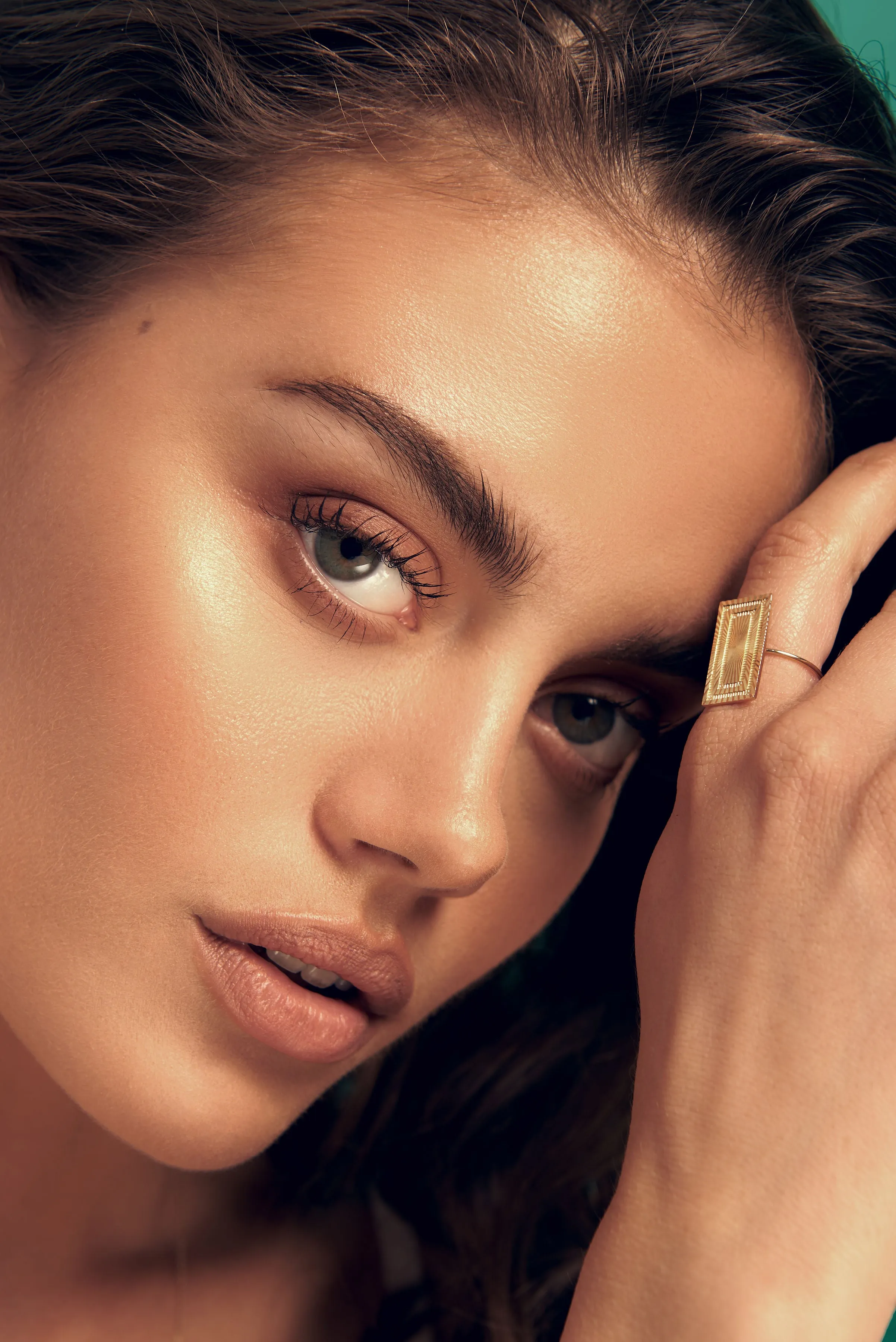 Stella Rectangle Ring sold by Alice Pierre product image thumbnail 3