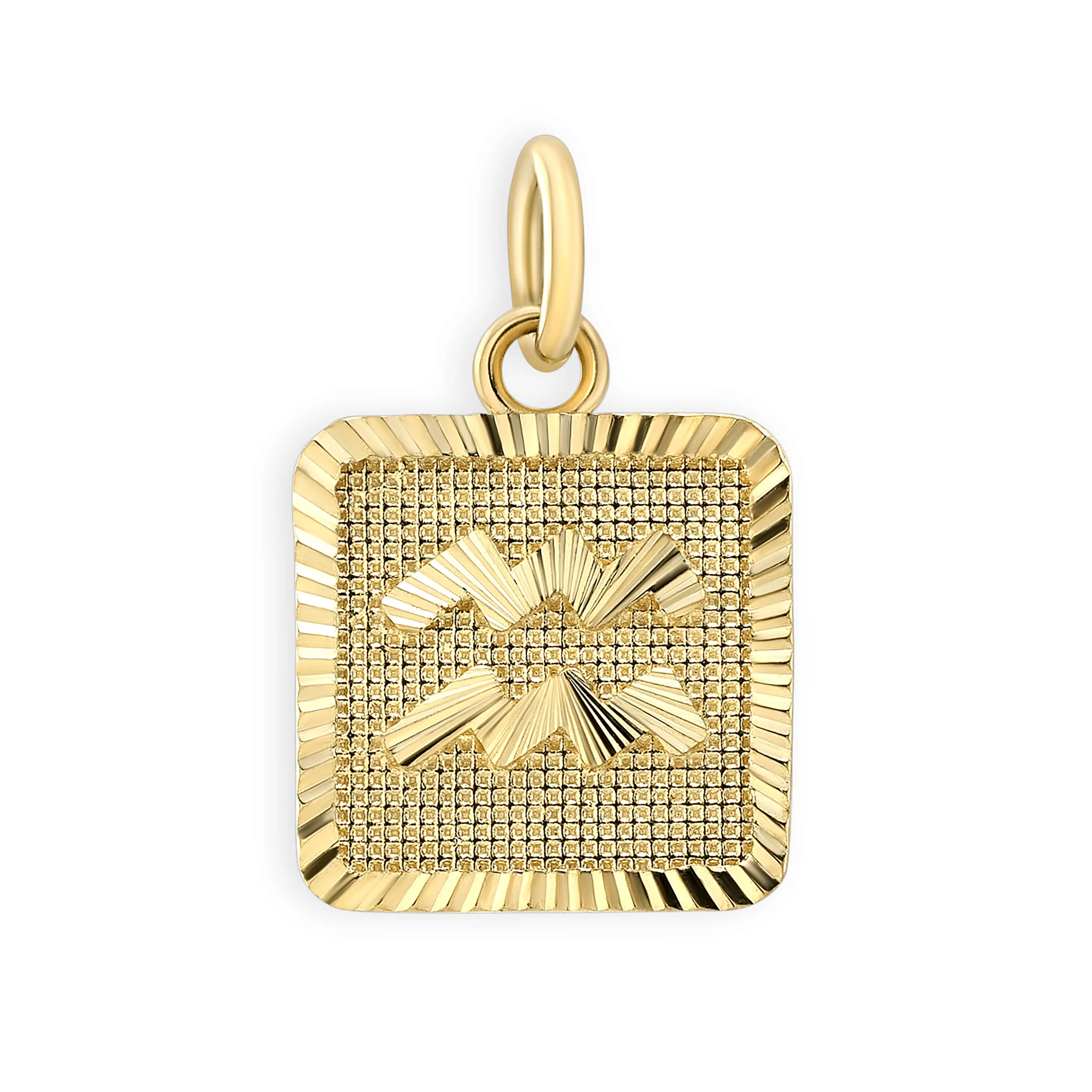 Zodiac Square Pendant sold by Alice Pierre