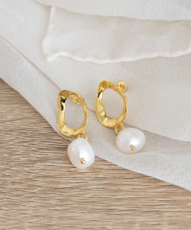 Pearl Drop Earrings sold by AllynAllyn Inc.