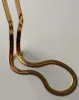OG 5mm Herringbone Chain Necklace -24k Gold sold by Banks Jewelry