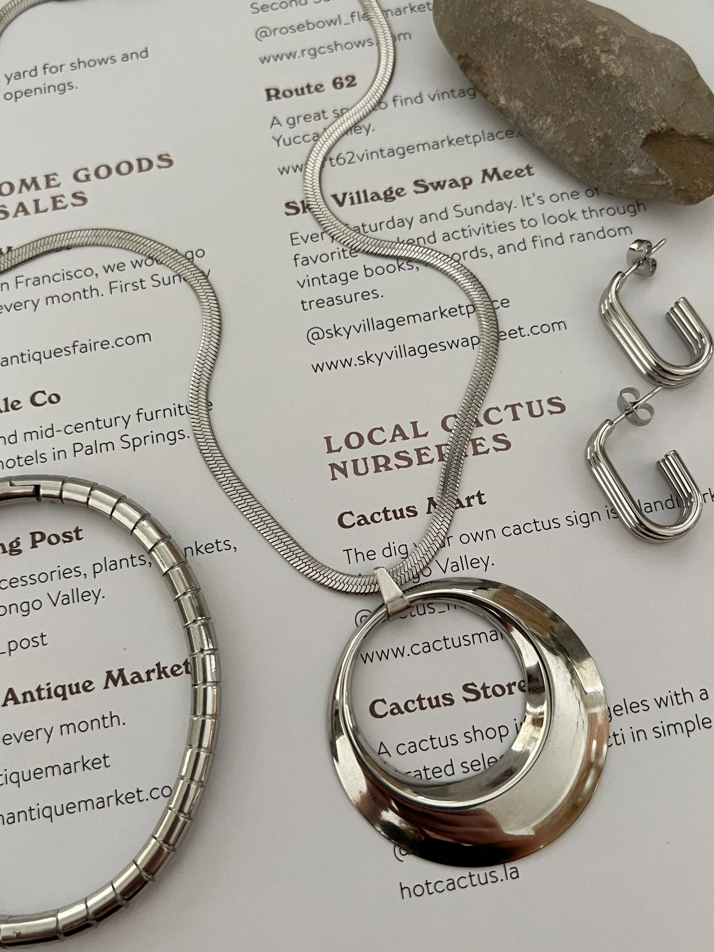 Jolene Modern Necklace -24k Gold sold by Banks Jewelry product image thumbnail 3