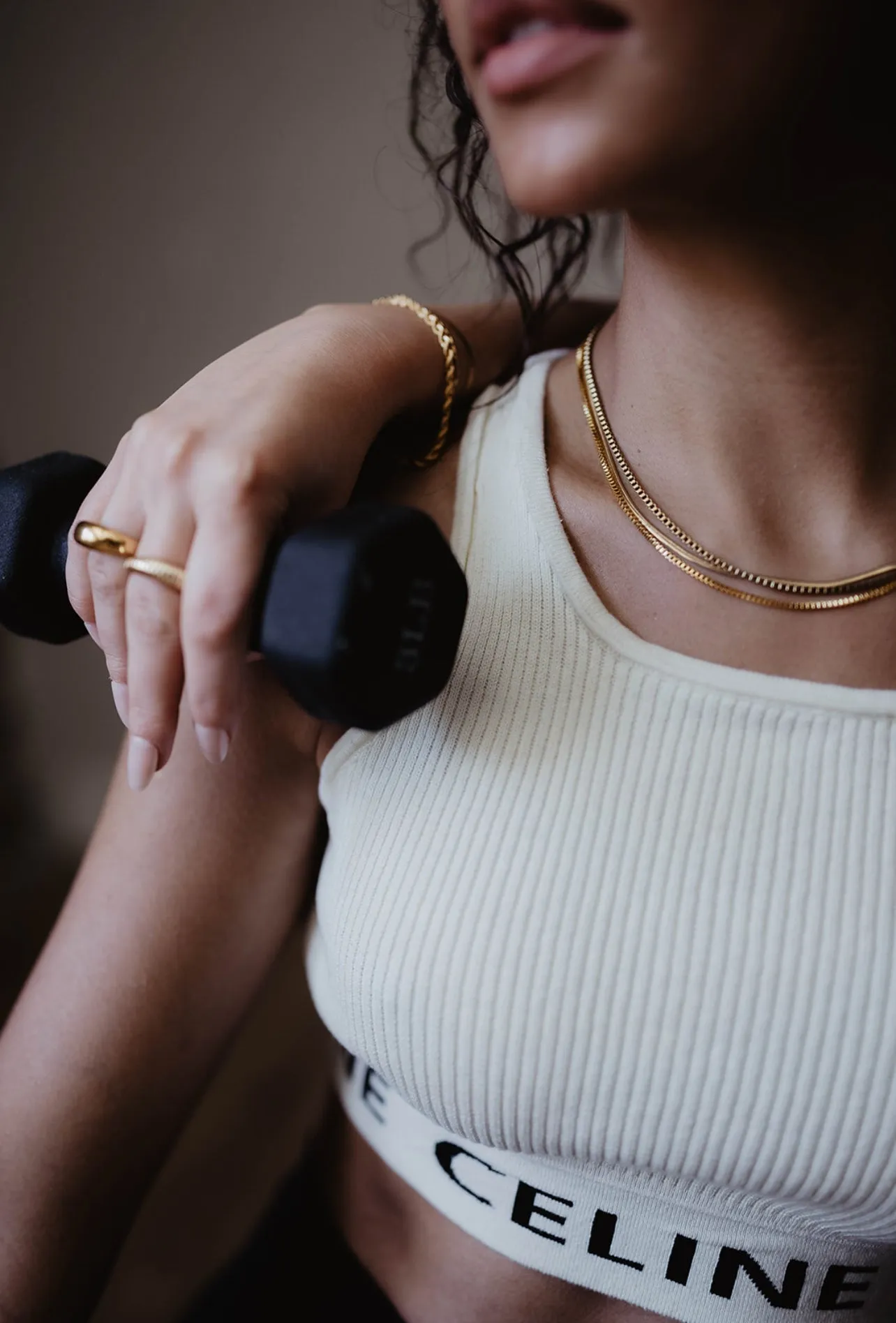 1mm Herringbone Stacking Chain (18k Gold) sold by Banks Jewelry product image thumbnail 2