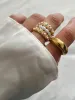 Delilah Pearl Adjustable Ring - 24K sold by Banks Jewelry