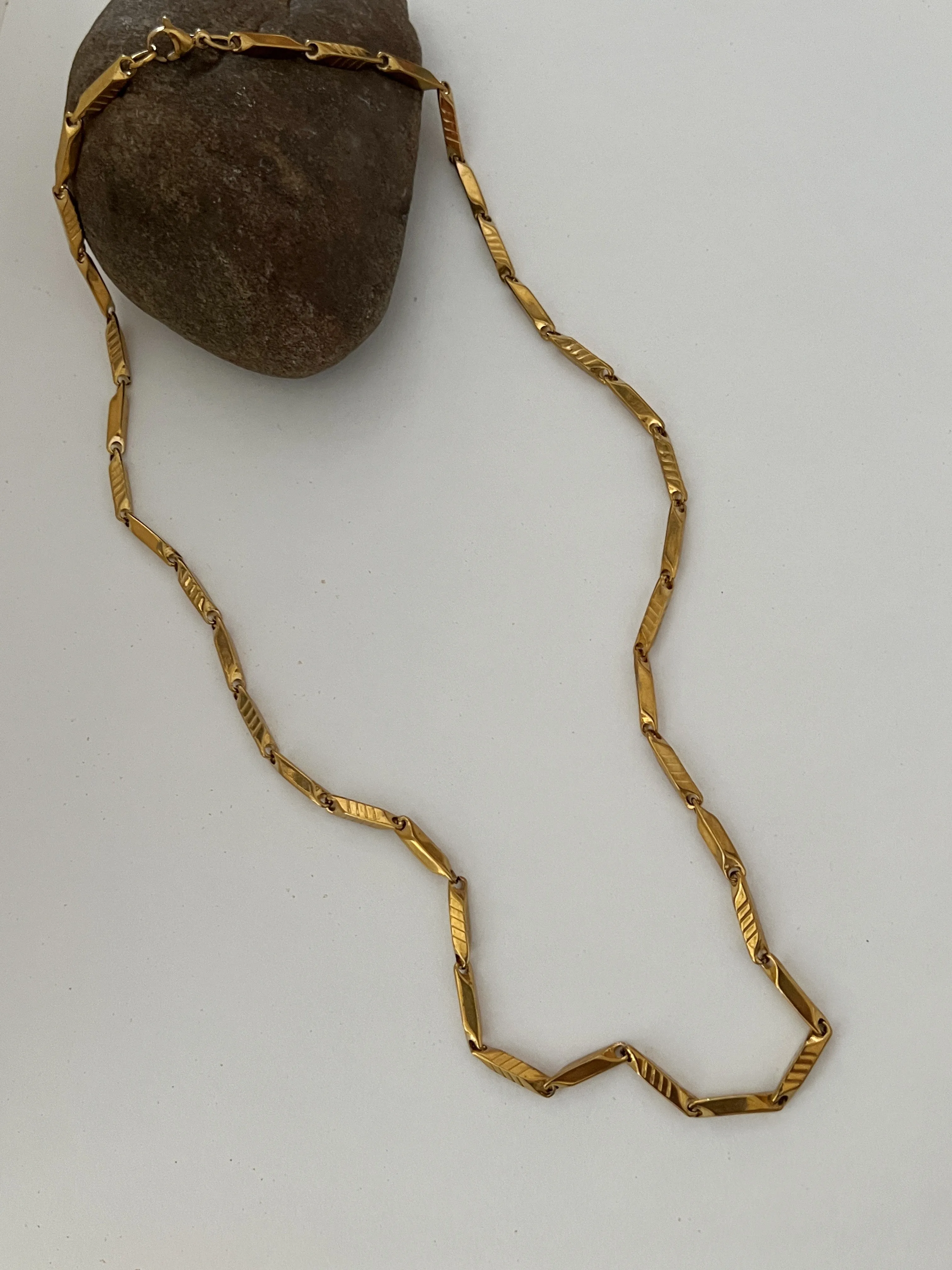 Cole Chain- 24K Gold sold by Banks Jewelry product image thumbnail 2