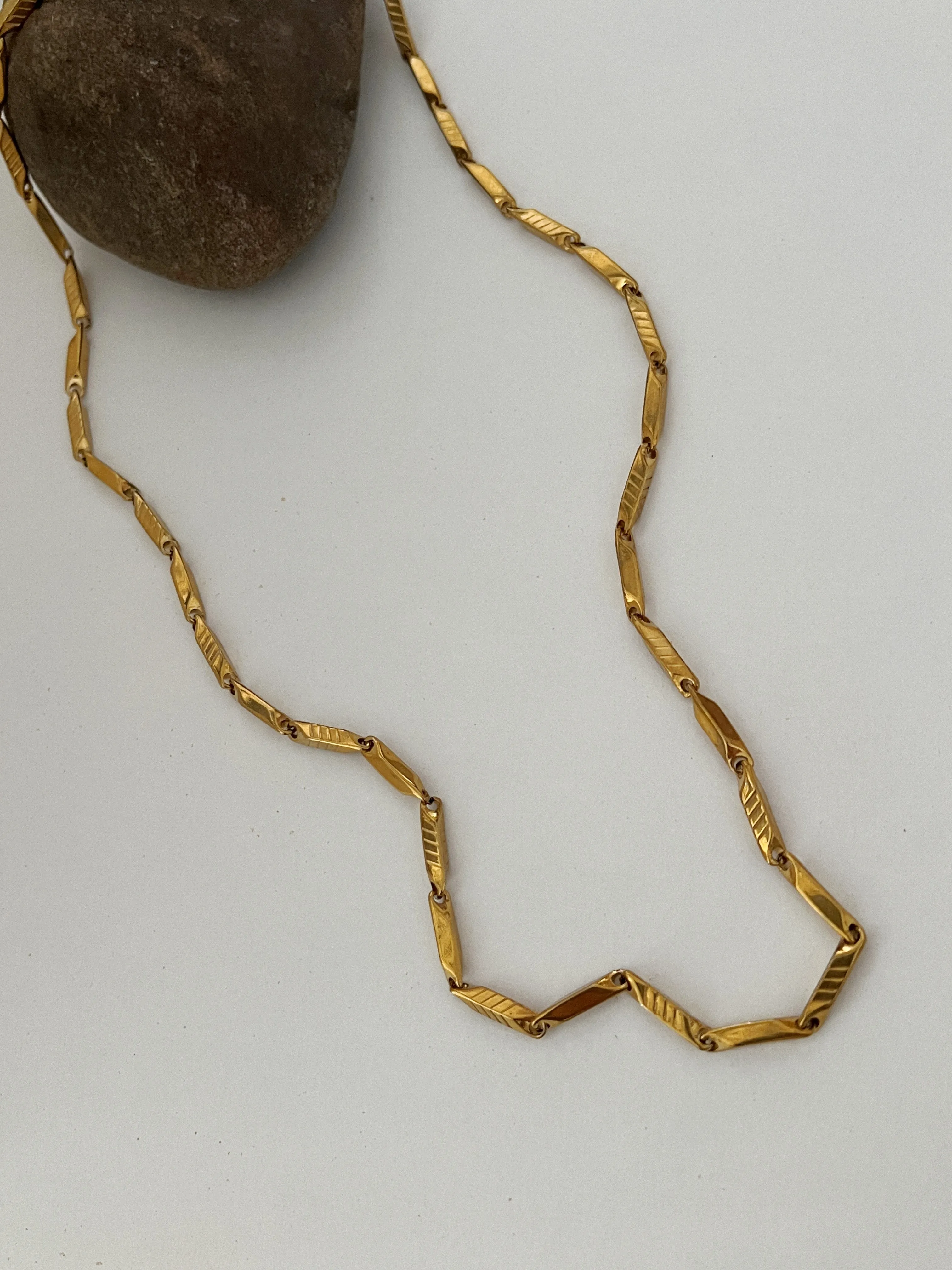 Cole Chain- 24K Gold sold by Banks Jewelry product image thumbnail 3