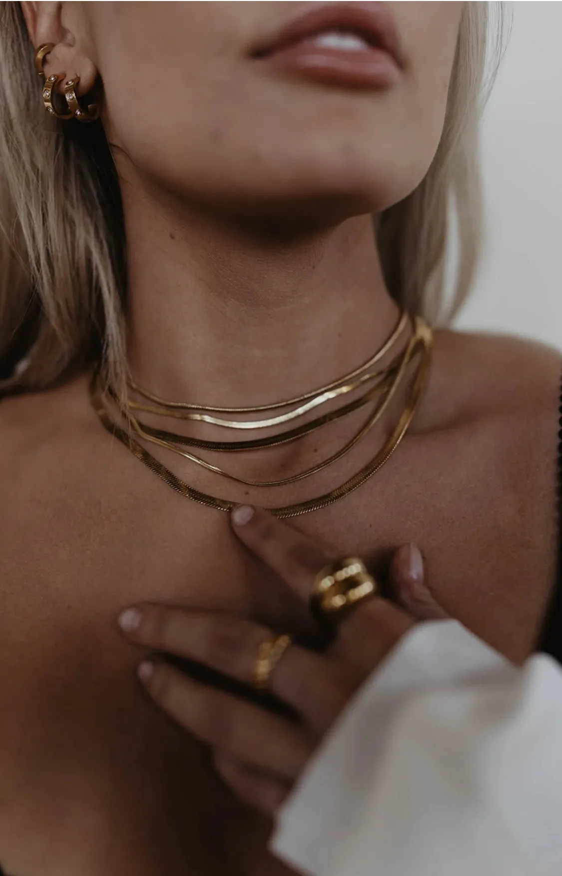 5 Piece Mixed Herringbone Set sold by Banks Jewelry