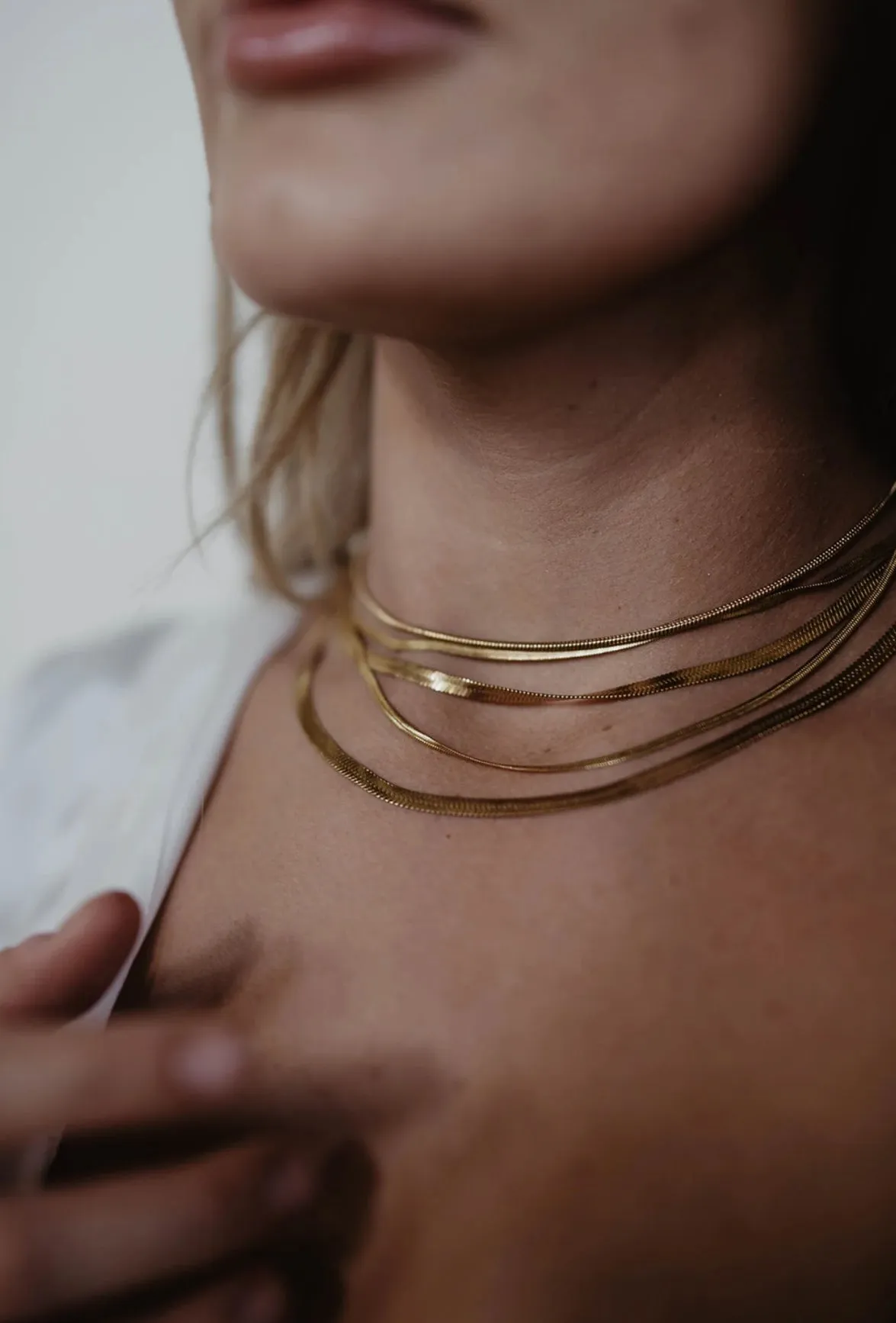 5 Piece Mixed Herringbone Set sold by Banks Jewelry product image thumbnail 2