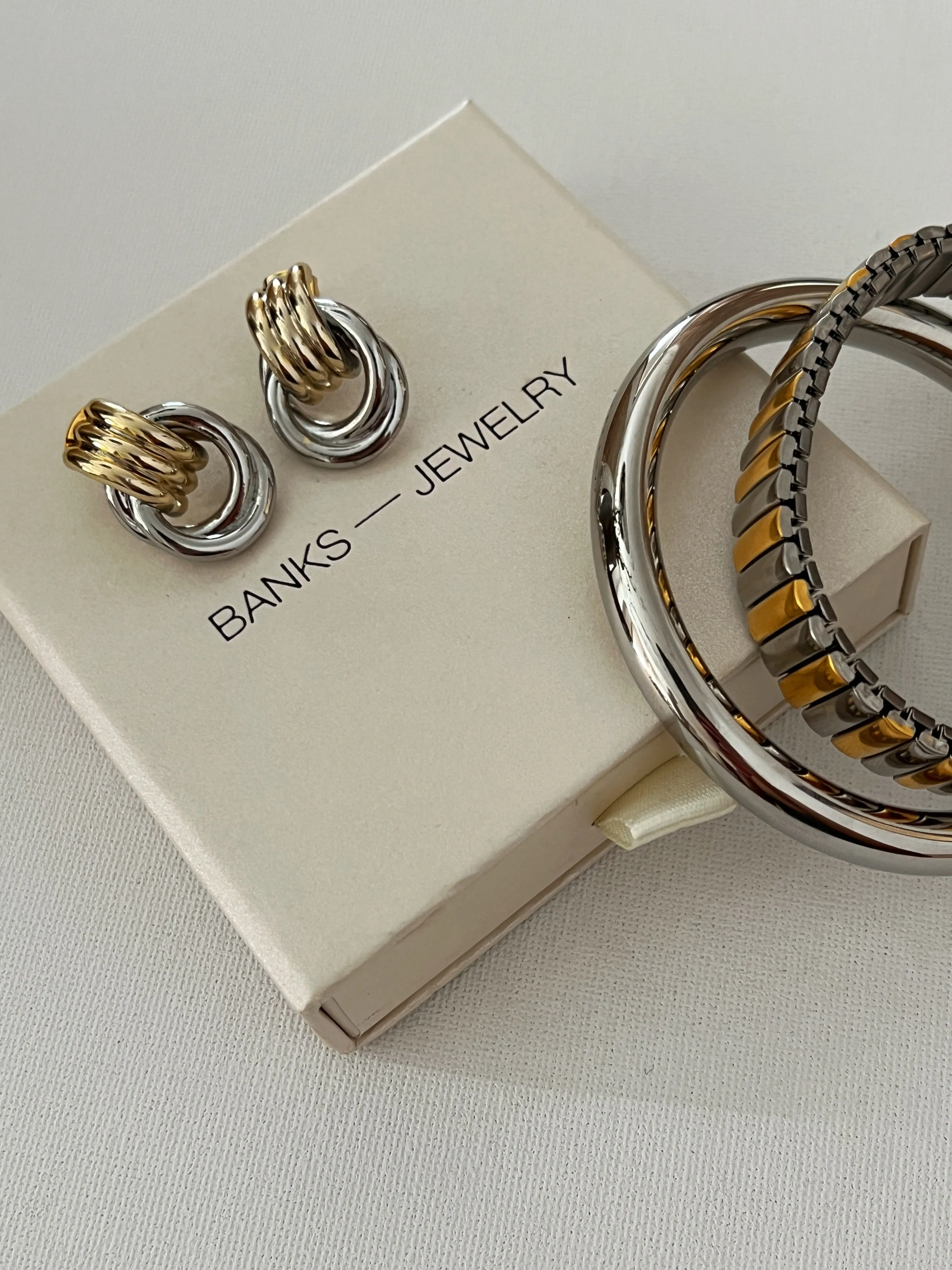 Knot Earrings 20mm sold by Banks Jewelry product image thumbnail 2