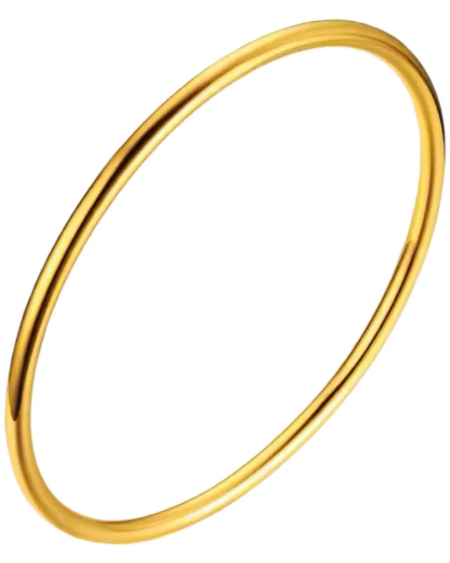 Billy Bangle Bracelet (24k Gold) sold by Banks Jewelry