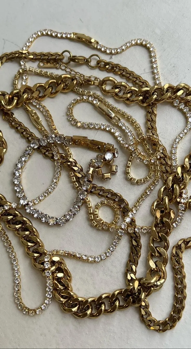 Tennis Bracelete-24K Gold sold by Banks Jewelry product image thumbnail 3