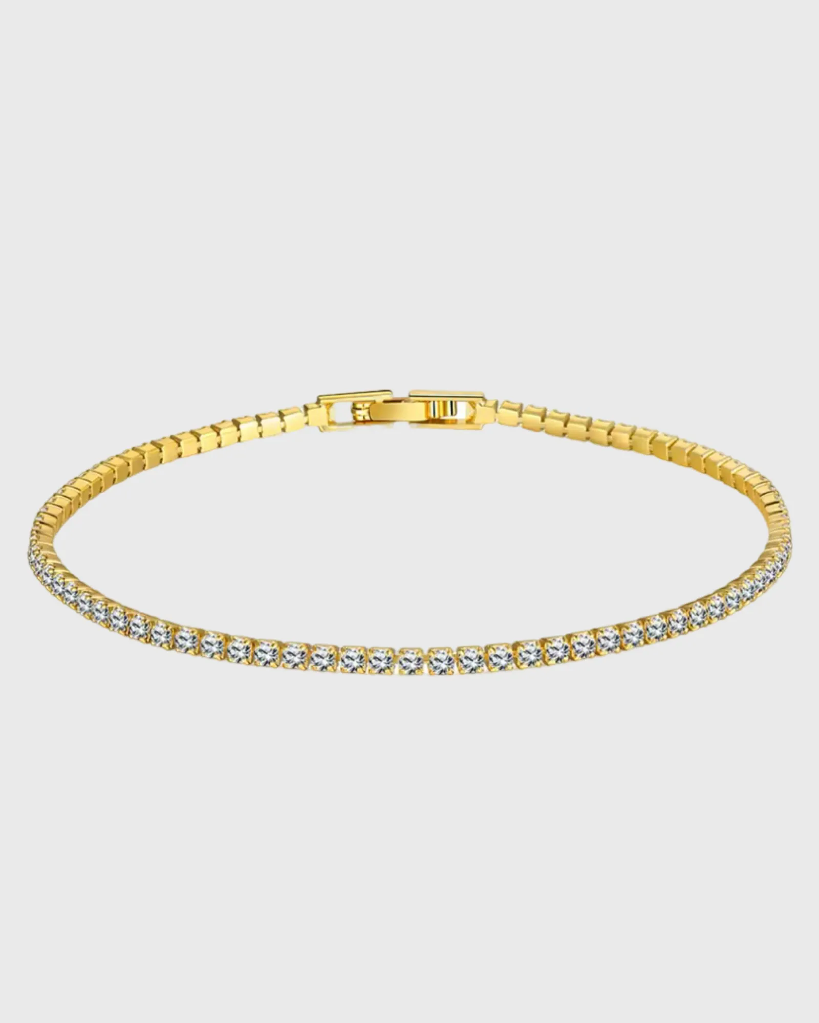 Tennis Bracelete-24K Gold sold by Banks Jewelry