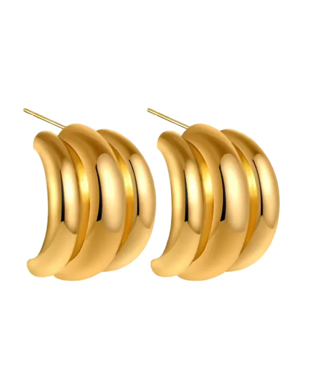 Vintage Girl Earrings- 24K GOLD sold by Banks Jewelry