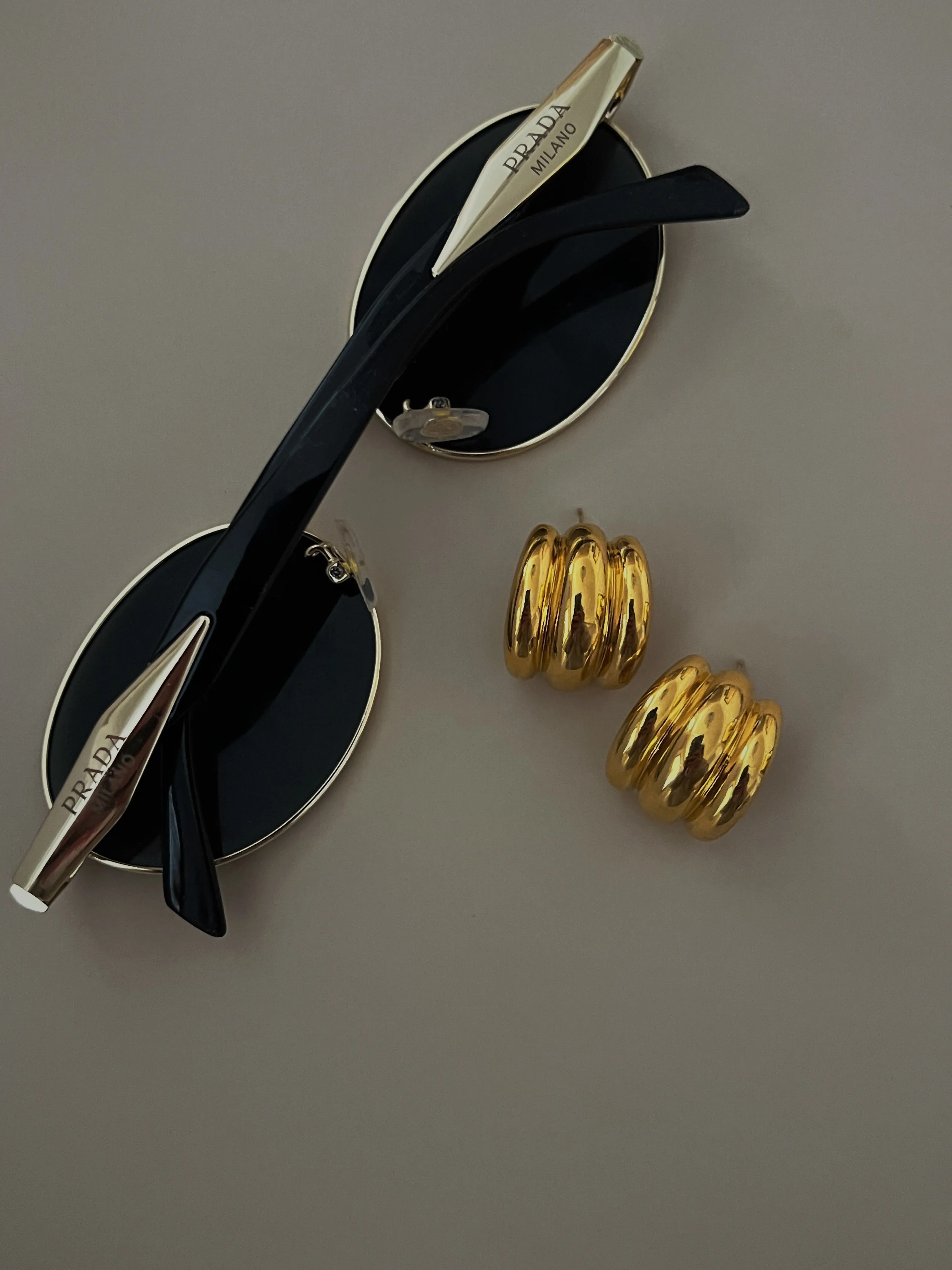 Vintage Girl Earrings- 24K GOLD sold by Banks Jewelry product image thumbnail 5