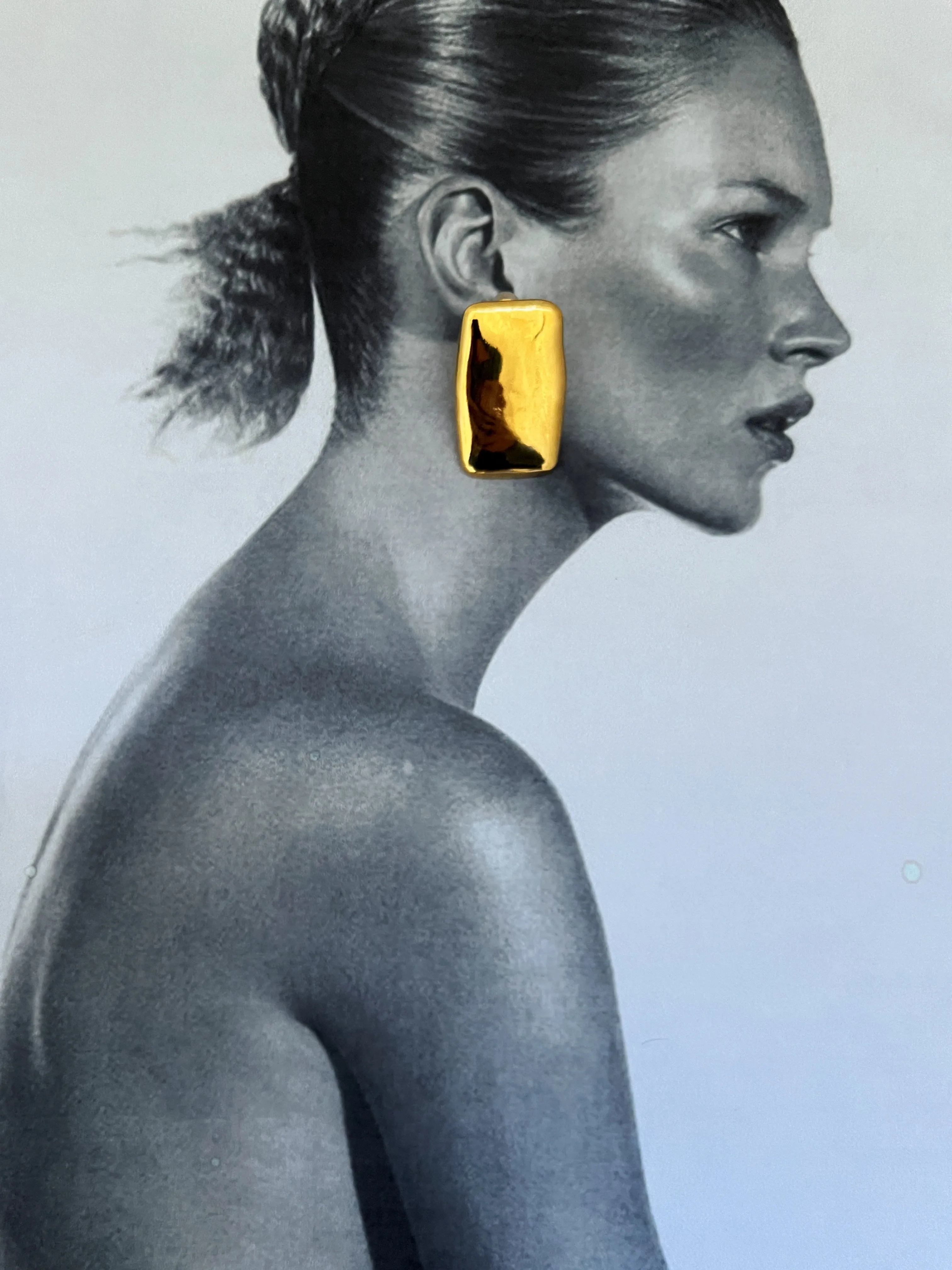 It Girl Vintage Earrings - 24K Gold sold by Banks Jewelry product image thumbnail 3