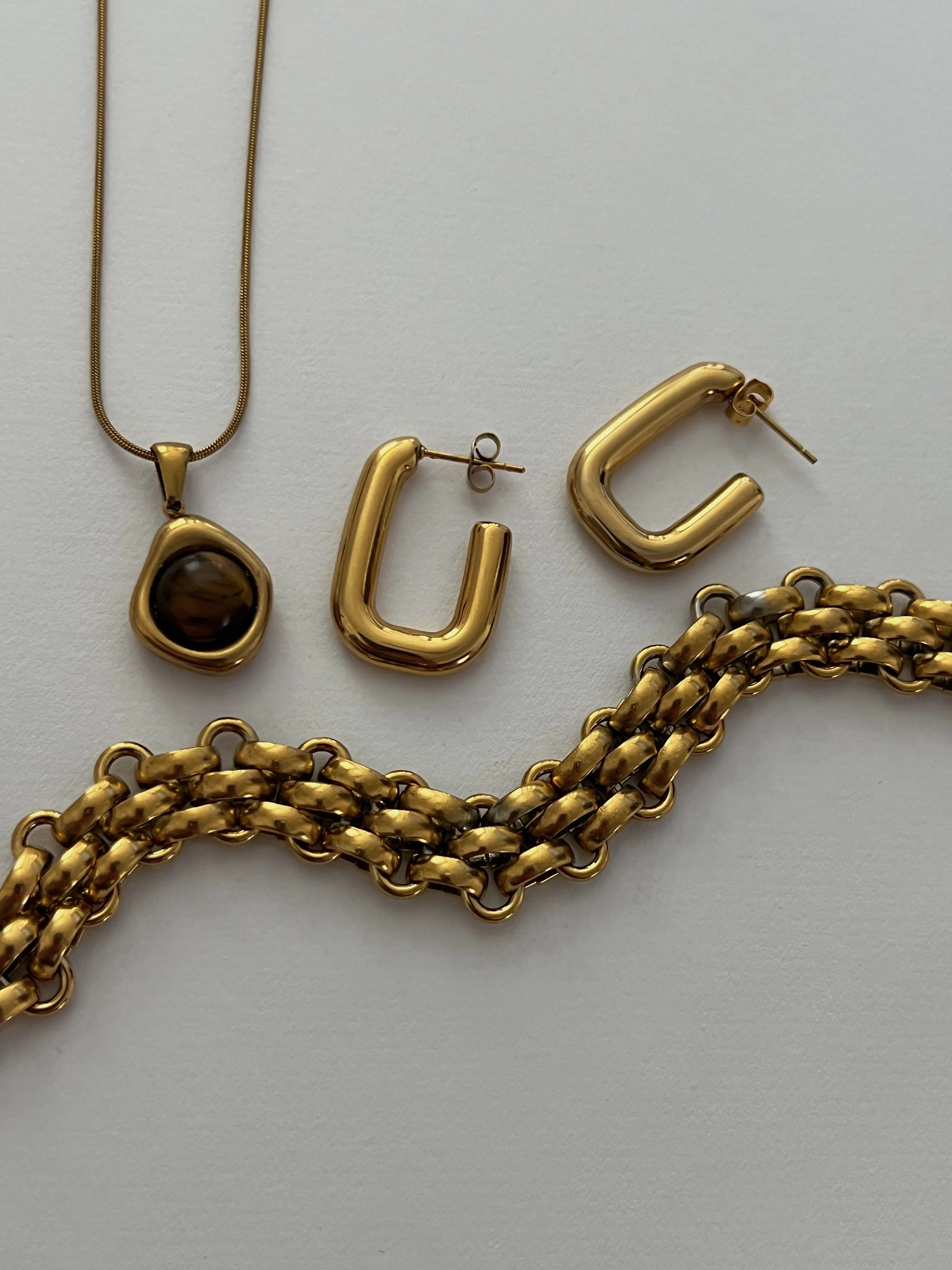 Harriet Bracelet Set-24K Gold sold by Banks Jewelry product image thumbnail 5