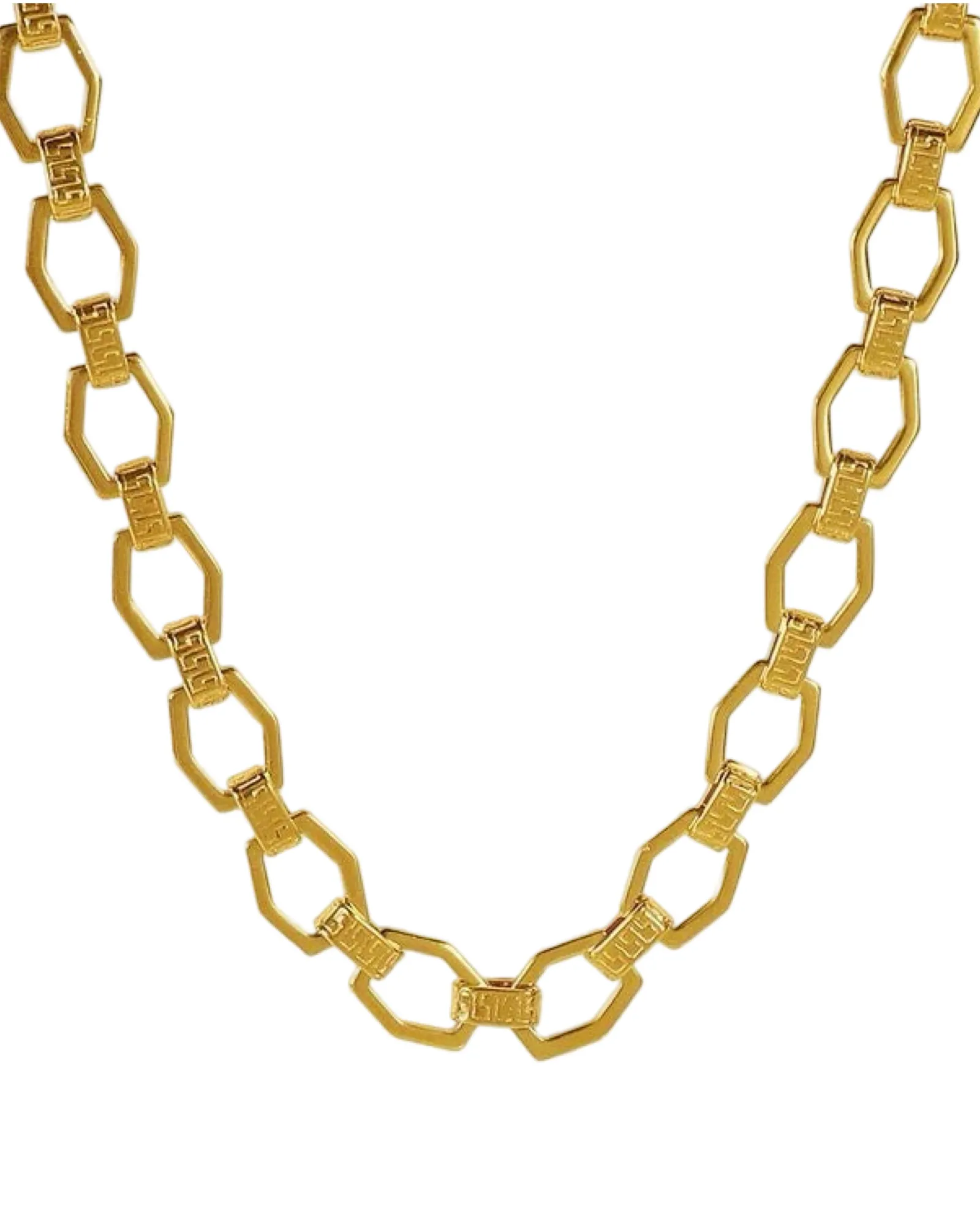 Jai Stacking Chain Necklace -24k Gold sold by Banks Jewelry