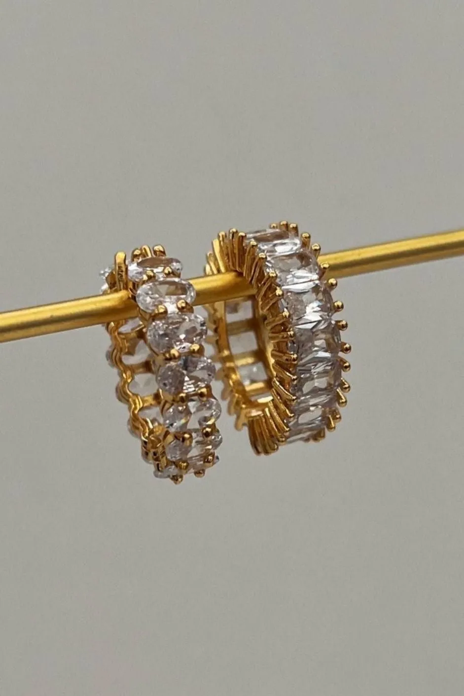 Multi Stone Adjustable Ring 24K Gold sold by Banks Jewelry product image thumbnail 2