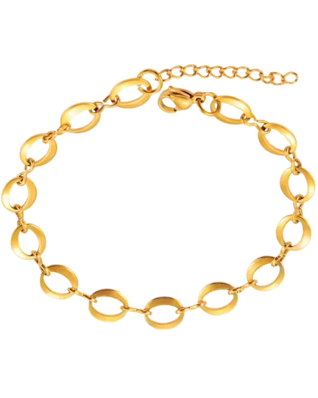 Beth Bracelet 24K GOLD sold by Banks Jewelry
