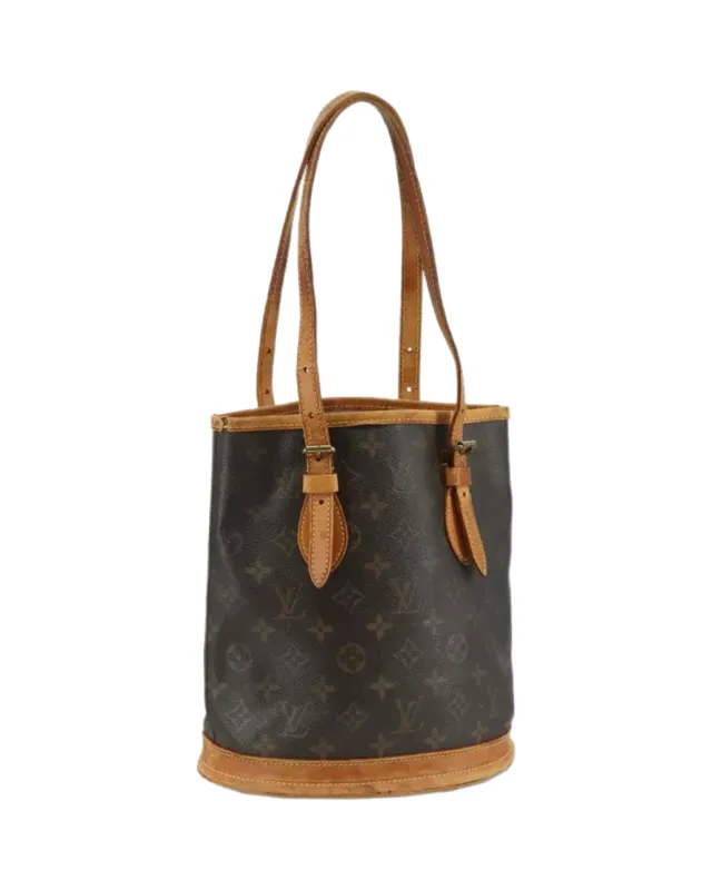 LOUIS VUITTON Monogram Bucket PM Shoulder Bag M42238 LV sold by Banks Jewelry