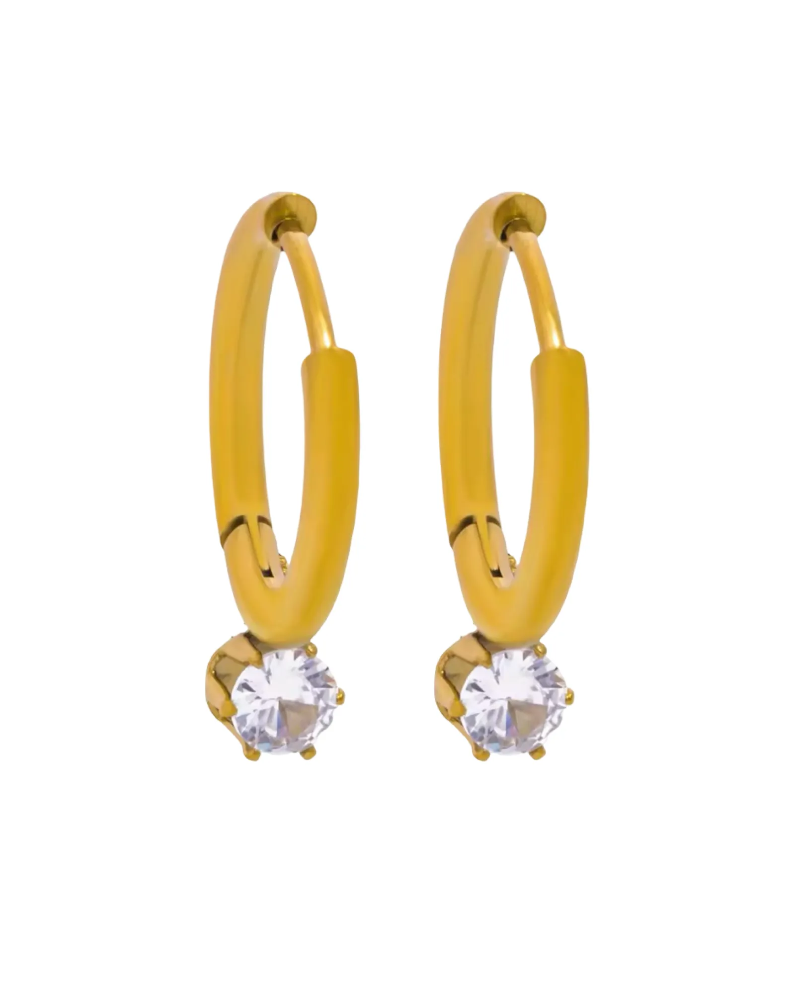 Lenny Earring -24 K Gold sold by Banks Jewelry