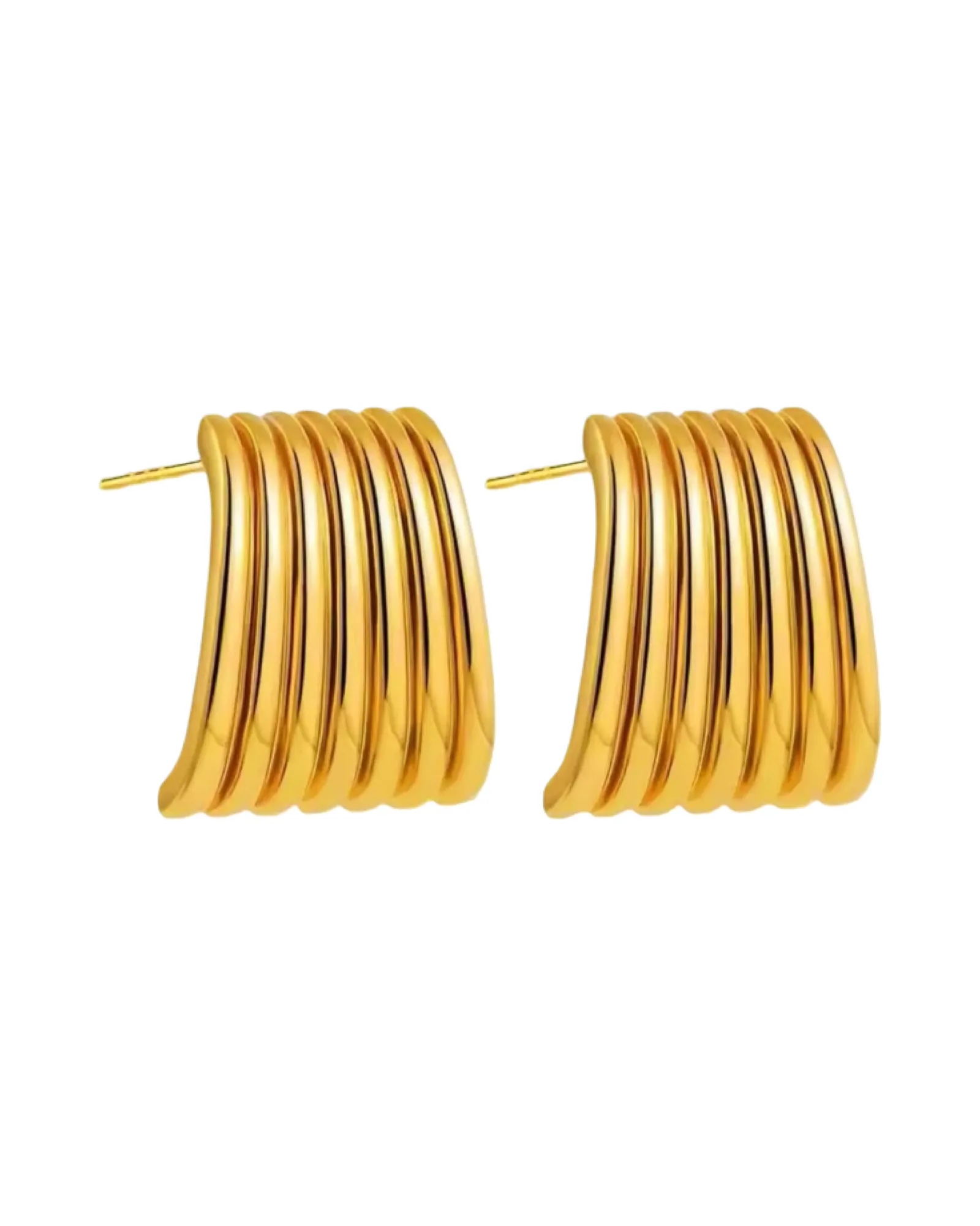 Eva Vintage Earrings - 24K Gold sold by Banks Jewelry