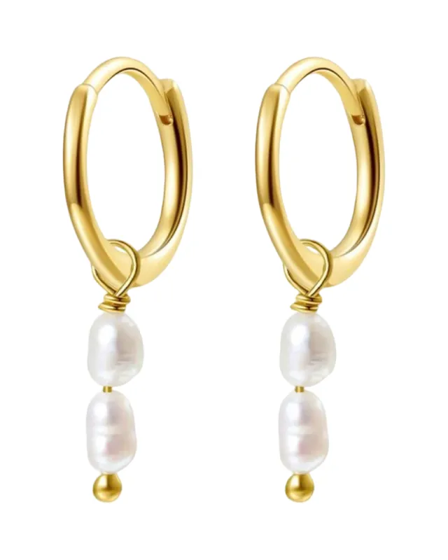 Carli Earrings -24k sold by Banks Jewelry