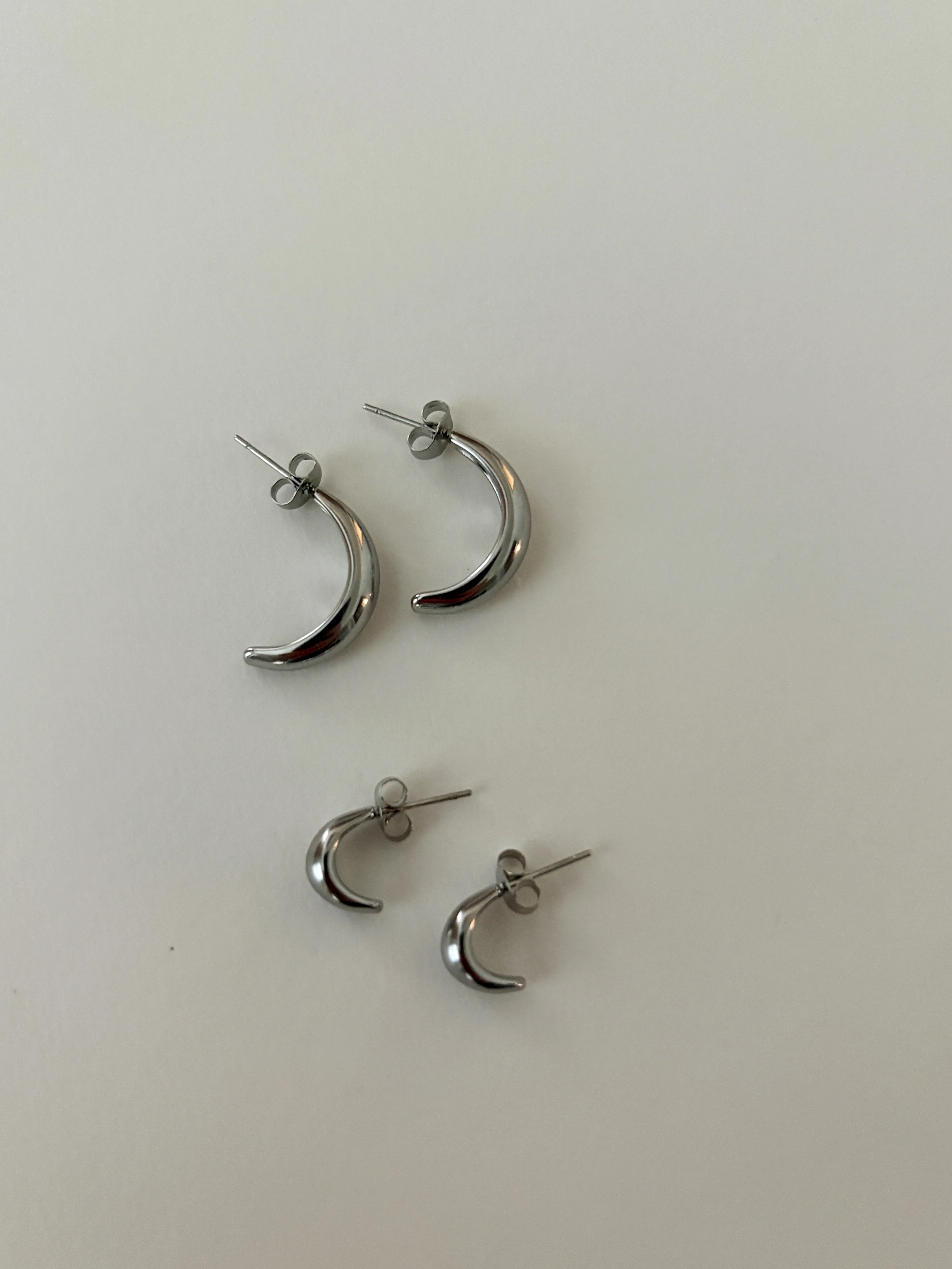 Stacker Earrings -Sterling Silver sold by Banks Jewelry product image thumbnail 4