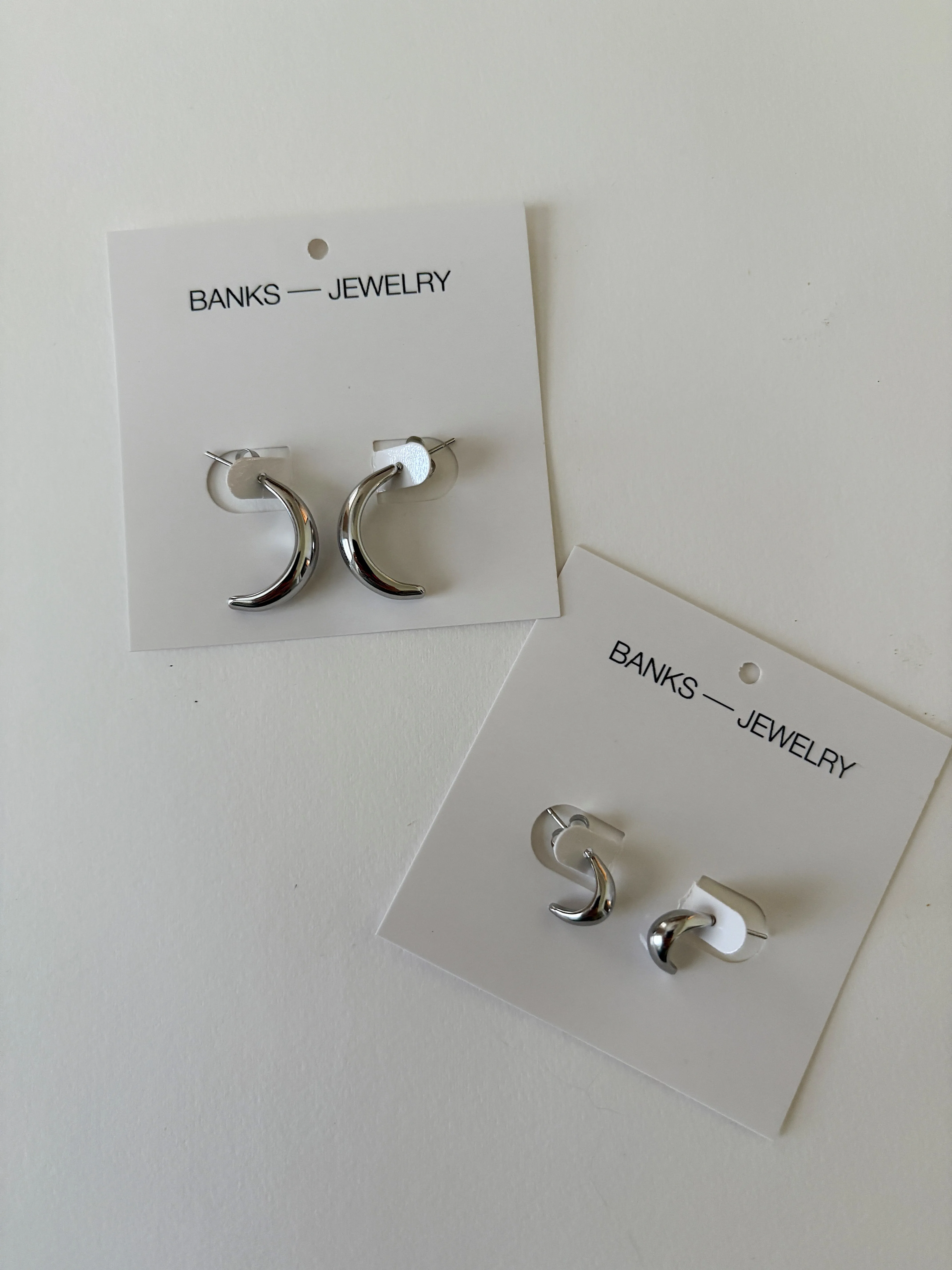 Stacker Earrings -Sterling Silver sold by Banks Jewelry product image thumbnail 5