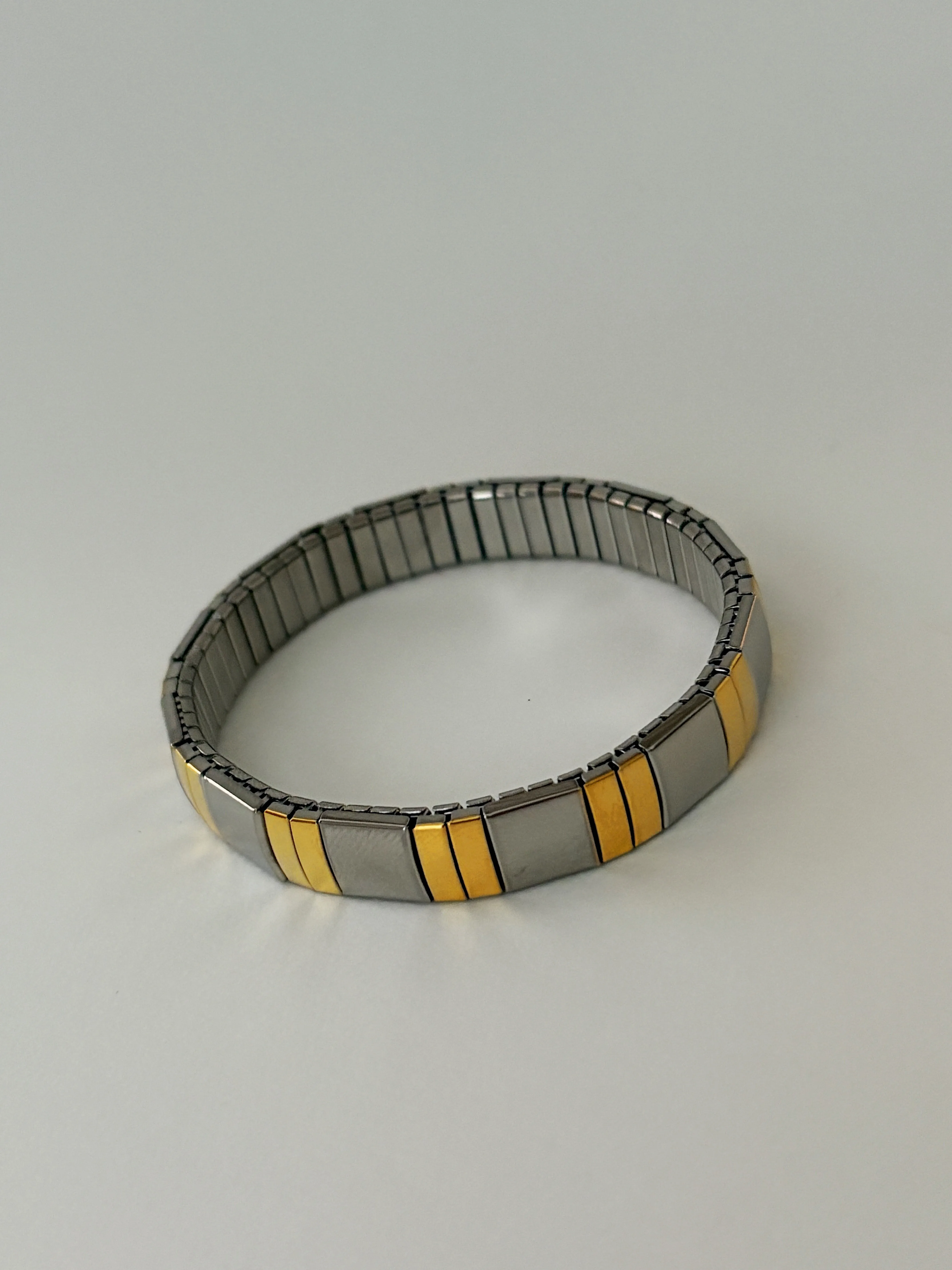 Mixed Metal Vintage Statement Bracelet sold by Banks Jewelry product image thumbnail 4