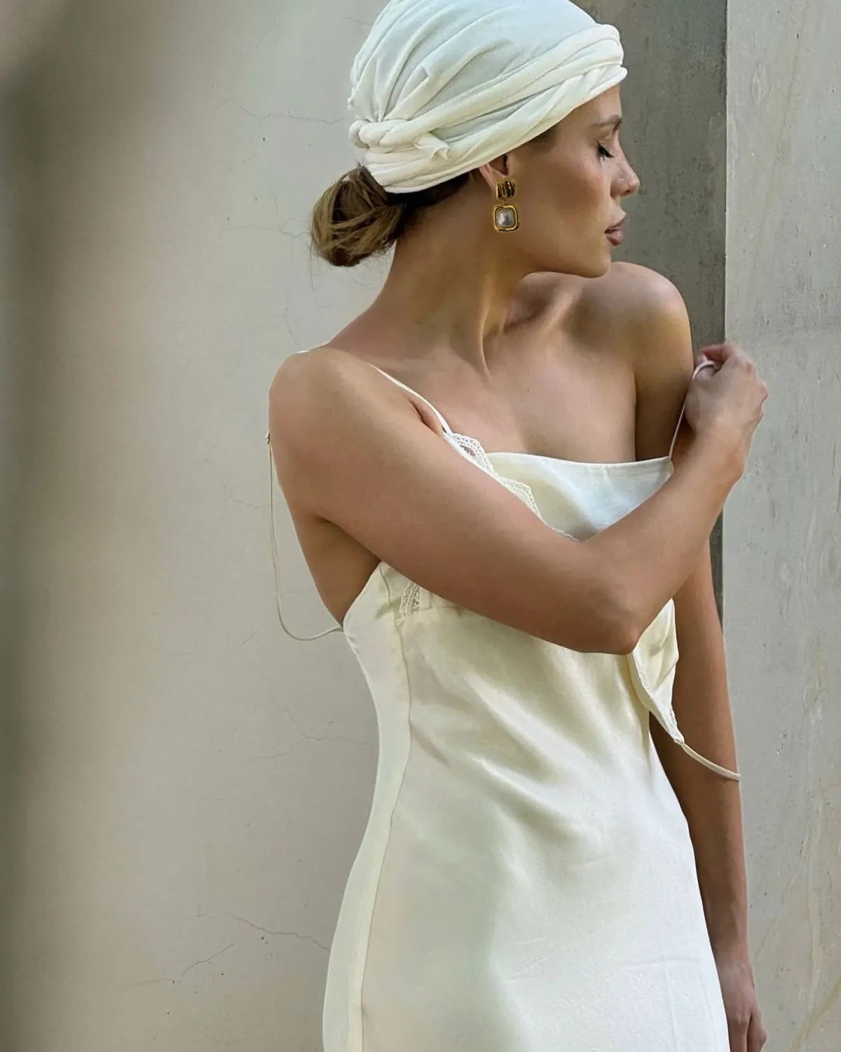 Daphnie Earrings -24K Gold sold by Banks Jewelry product image thumbnail 3