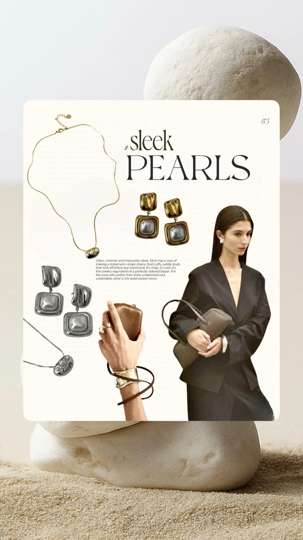 Josie Pearl Pendant sold by Banks Jewelry product image thumbnail 4