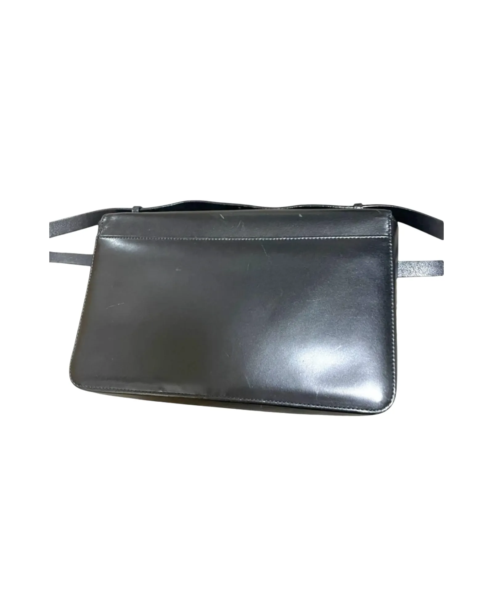 Gucci Leather & Silver hardware handle bag sold by Banks Jewelry product image thumbnail 2