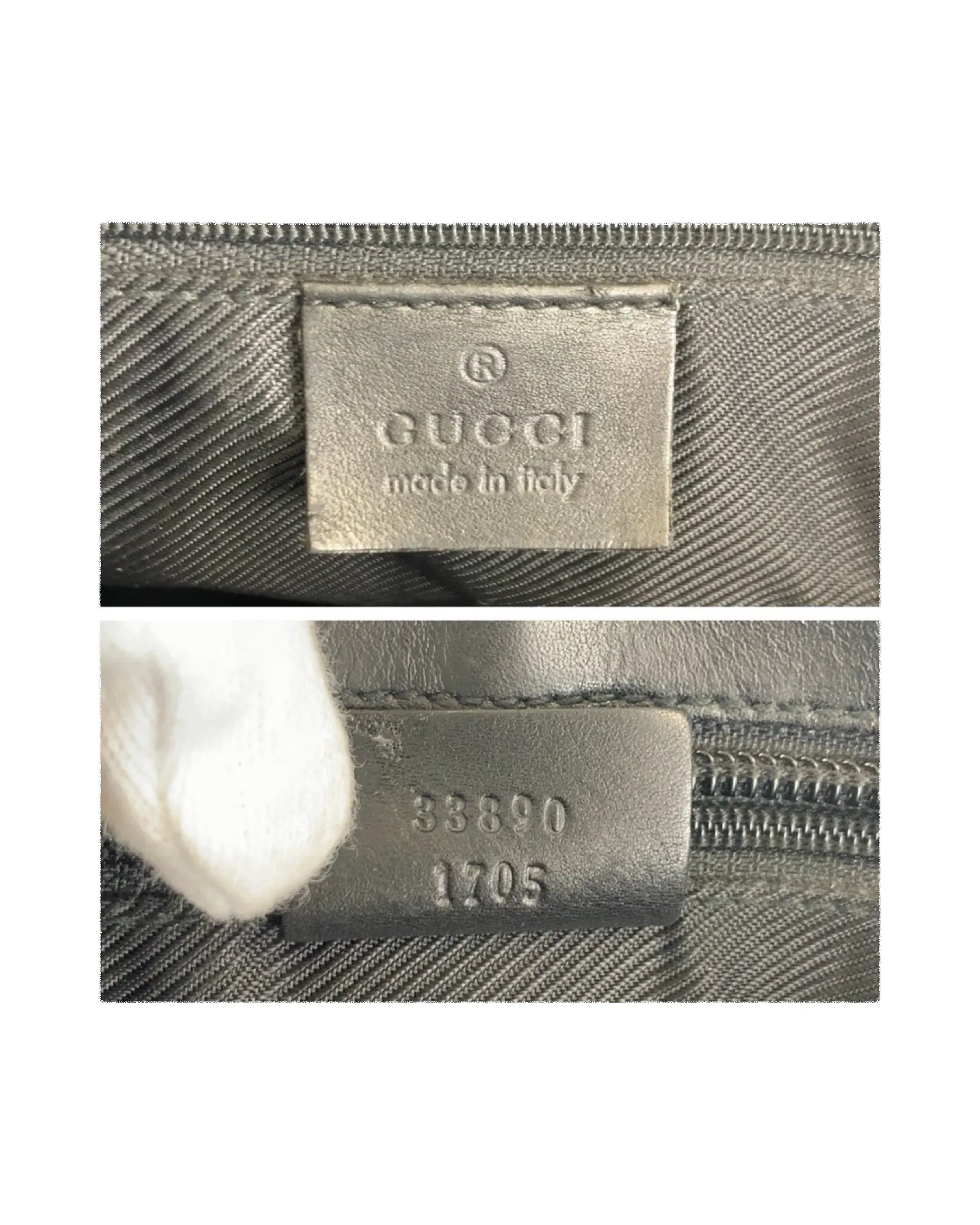 Vintage Gucci GG Canvas Tote Bag – Black sold by Banks Jewelry product image thumbnail 3
