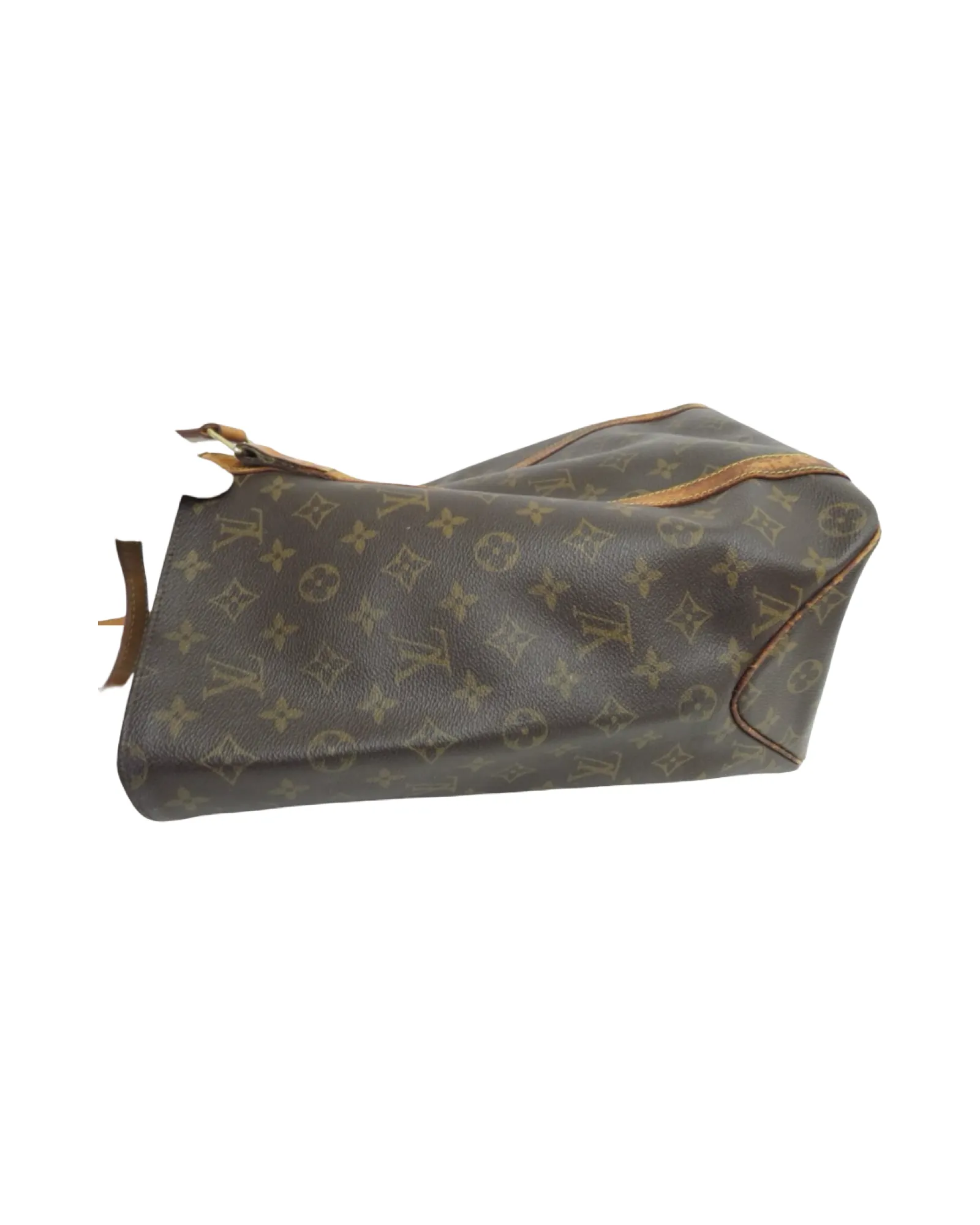 Vintage Louis Vuitton Monogram Leather Tote Bag sold by Banks Jewelry product image thumbnail 4