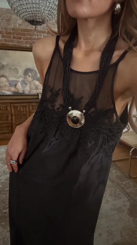 Vintage Beaded Tribal Necklace sold by Banks Jewelry