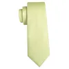 Barry. Wang Mist Green Solid Silk Tie Handkerchief Cufflinks Set sold by Barrywang