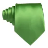 Barry Wang LimeGreen Cobalt Green Solid Silk Tie Handkerchief Cufflinks Set sold by Barrywang