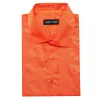 Barry. Wang Orange Paisley Silk Men's Shirt Casual Work shirts for Guys sold by Barrywang