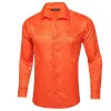 Barry. Wang Orange Paisley Silk Men's Shirt Casual Work shirts for Guys sold by Barrywang