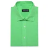 Barry.wang Cobalt Green Solid Men's Shirt sold by Barrywang