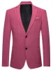 Barry. Wang Corduroy Suit Raspberry Rose Pink Notched Lapel Men's Top sold by Barrywang