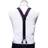Christmas Black Red Xmas Tree Y Back Adjustable Bow Tie Suspenders Set sold by Barrywang